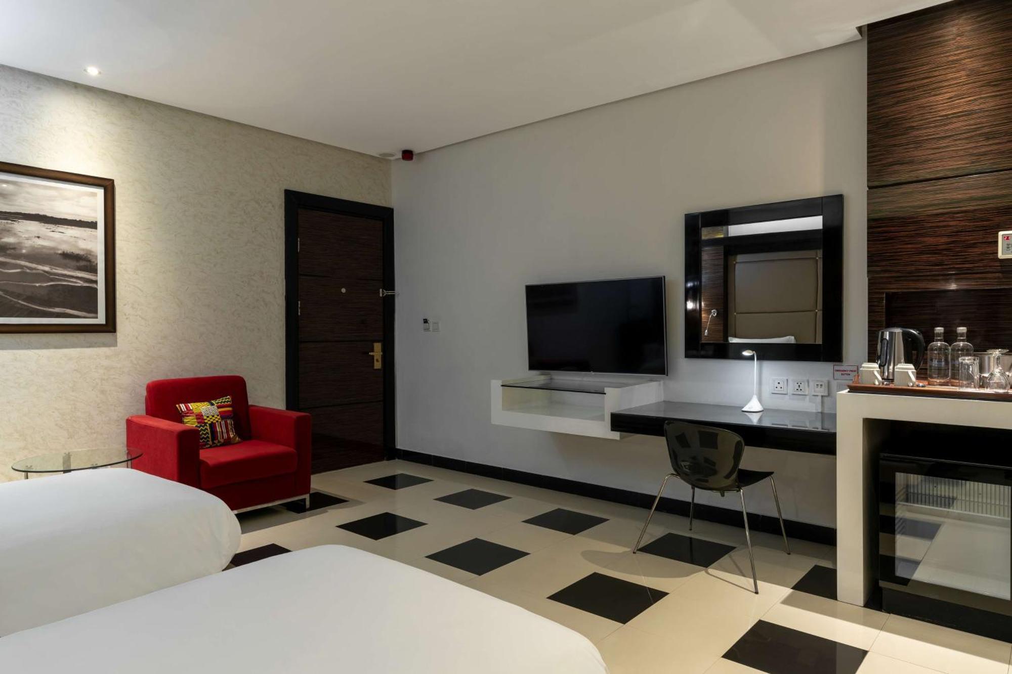 Radisson Blu Hotel Lusaka Exterior photo A room at the hotel