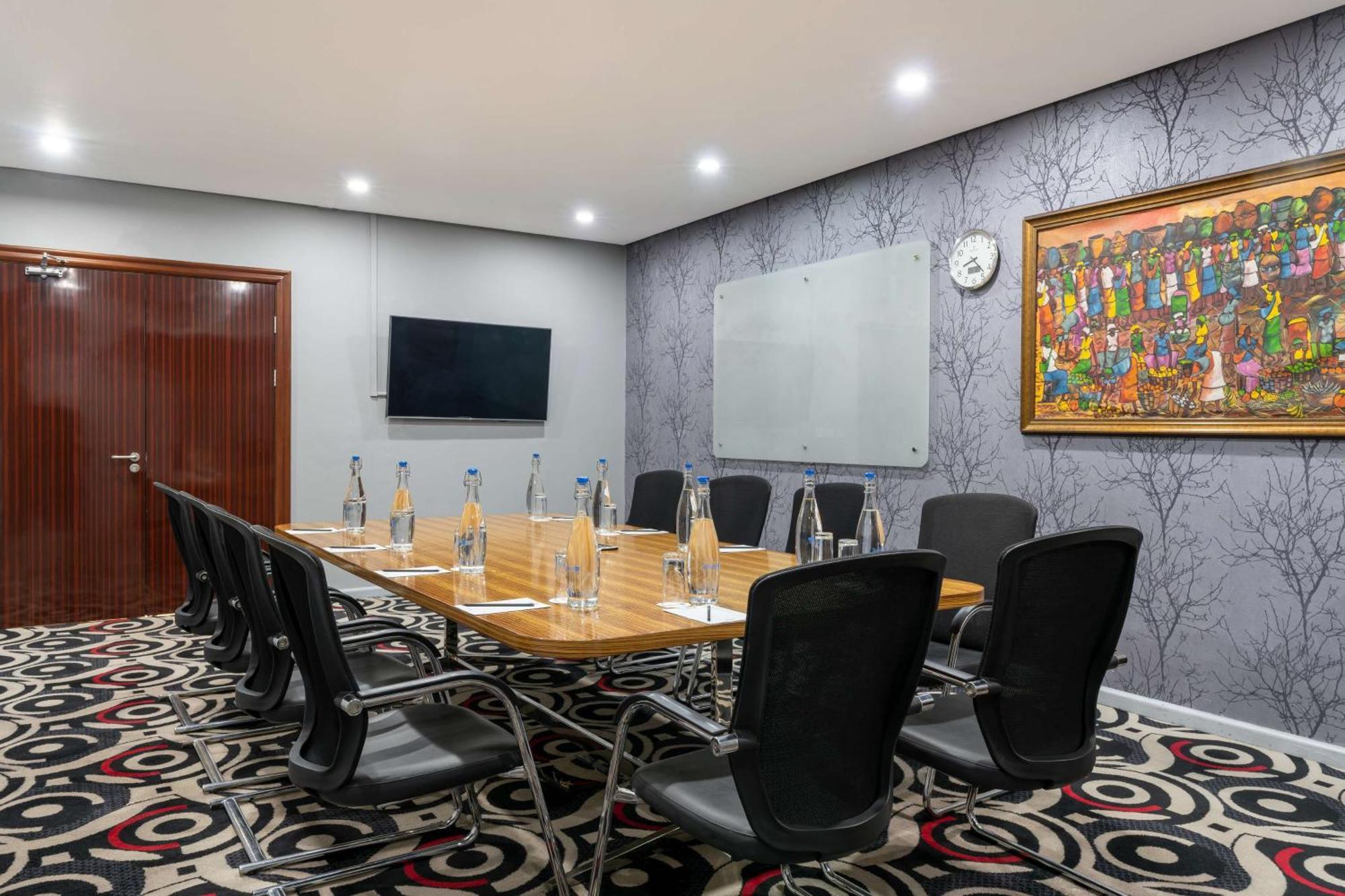 Radisson Blu Hotel Lusaka Exterior photo Boardroom at the Radisson Blu Hotel, Victoria Island, Lagos, Nigeria